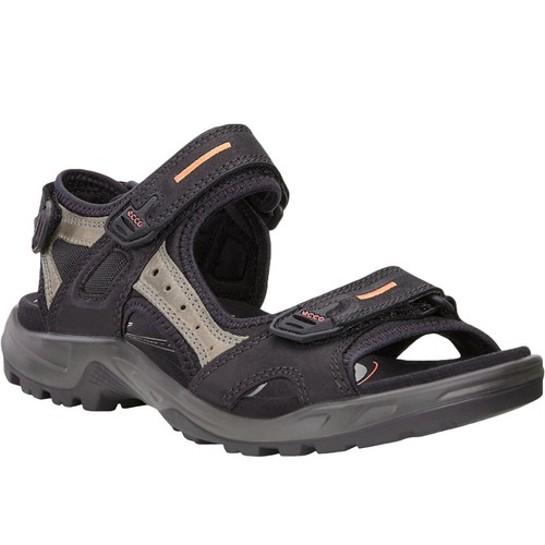 Ecco Scarpe Sandali Uomo Offroad Yucatan Passeggio Escursionismo Trail Nero