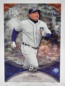 2016 Bowman Platinum Ice Parallel Miguel Cabrera Card #3. NRMT-MT or Better  - Picture 1 of 2