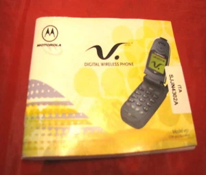 RARO Libretto istruzioni manuale nuovo sigillato per Motorola V51 gsm SJJN4302A  - Zdjęcie 1 z 1