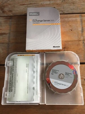 Exchange Server 2010 Standard inkl. 5 Cal , Deutsch mit MwSt Rechnung - Bild 1 von 4