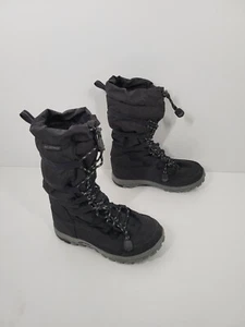 Baffin Escalate Black Waterproof Puffer Winter Boots Women Size 6 - Picture 1 of 7
