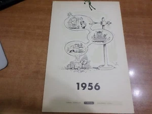CALENDARIO 1956 VISMARA Terapeutici Vister Casatenoco Como - Foto 1 di 4