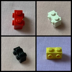 LEGO Part No 52107 : Brick Modified 1 x 2 Studs on 2 Sides - Choose Colour & No - Picture 1 of 12