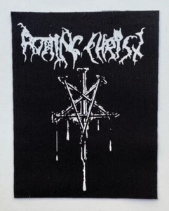 Rotting Christ Cloth Patch Sew On Badge Metal Rock Approx 3.7" X 5" (CP285) - Picture 1 of 1
