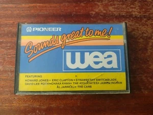 Sounds Great To Me - Rare Pioneer promo Cassette Tape (WEA) Eric Clapton Etc - Picture 1 of 3