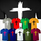Christianity Jesus Christ Cross Men T Shirt Religious Faith Slogan Gift New Tee