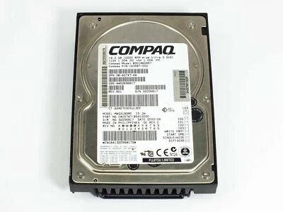Compaq 163587-002 18.2GB SCSI 3.5" HDD 10000RPM with 80-Pin SCA Hot Swap Connect - Image 1 of 4