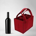 6 Bottle Christmas Storage Box Portable Wine Bottle Carrier for Wine Holder