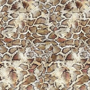 100% Cotton Digital Fabric Sand Snake Scale Print Animal Skin Look 140cm Wide - Picture 1 of 1