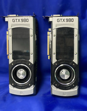 Lot of 2 Geforce GTX 980 Invidia Model PG401