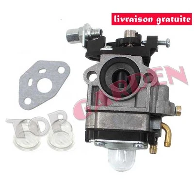 Carburateur 10mm pour 22cc 25cc 26cc 30cc Taille Haie Debroussailleuse Piece