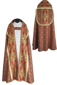 Koleja w stylu rzymskim, brokatowa orphrey, szata - Zdjęcie 1 z 7