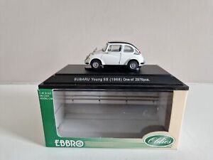 Ebbro 1/43 Subaru Young SS - White - 1968 - 43311