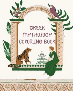 Olympian Dreams: A Greek Mythology Coloring Book: Color the Legends of Ancient G - Picture 1 of 1