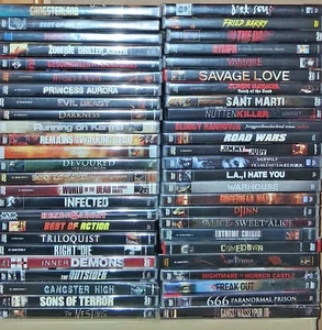 DVD Paket/Sammlung FSK 18 - NEU (P6) 50Stück - Foto 1 di 6