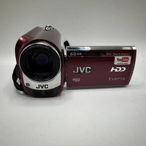 JVC Everio GZ-MG630RU 60 GB HDD/Micro SD 40X Dynamic Zoom Compact Camcorder - Picture 1 of 6