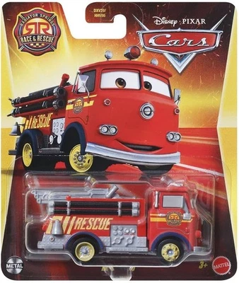 DISNEY PIXAR CARS RACE AND RESCUE RED FIRE TRUCK -NEW 2025 /FREE POSTAGE  - Image 1 of 3