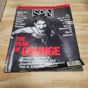 Chris Cornell Spin Magazine September 1992 Ice-T Body Count Sir Mix-A-Lot  - Picture 1 of 15