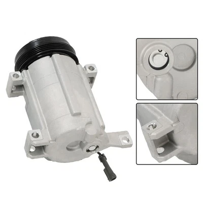 A/C Compressor+Clutch For Chevrolet Suburban GMC Yukon Cadillac 2000-08 15-21127 Foto 1 de 4