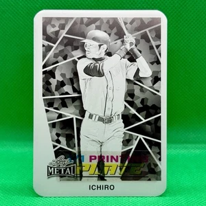 1/1 ICHIRO 2024 LEAF COLLECTIVE MULTI-SPORT #90B-72 1990 BLACK DRUCKPLATTE - Bild 1 von 4