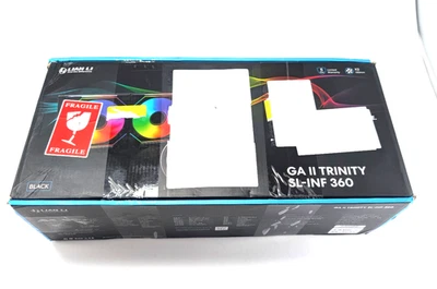 Lian Li Galahad II Trinity SL-INF 360 RGB AiO líquido CPU enfriador PIEZAS FALTANTES Foto 1 de 4
