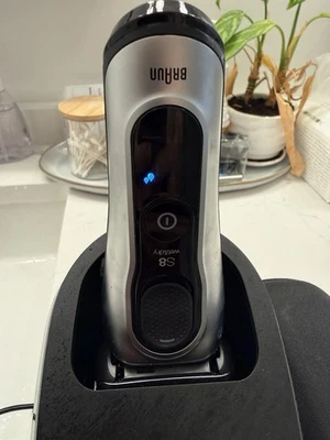 Braun Series 8 8567cc Electric Razor for Men –Wet/Dry Shaver w/ SmartCare Cente - Image 1 of 2