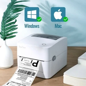 Hudoo 2054K Thermoetikettendrucker, 4 x 6 Versandetikettendrucker (USB) - Bild 1 von 8