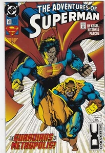 Adventures of Superman #511 DC Universe Logo Variante 1994 The Guardian sehr guter Zustand - Bild 1 von 2