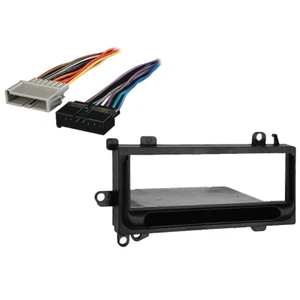 Fits Chrysler LHS 1995-1998 Single DIN Stereo Harness Radio Install Dash Kit - Picture 1 of 3