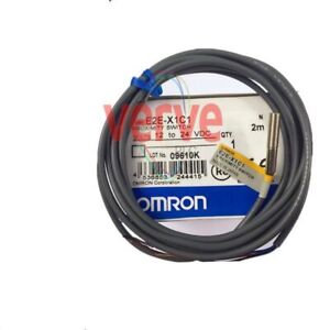 1PC New Omron E2E-X1C1 NPN NO Inductive Proximity Sensor E2EX1C1 Cable In Box