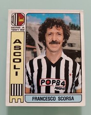 FRANCESCO SCORSA Ascoli figures footballers Panini 1981 1982 **read**