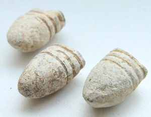 Group Of Antique Entourage Civil War Era Crimean War Minnie Lead Bullets - Picture 1 of 4