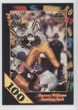 1991 Wild Card Draft 100 Stripe Harvey Williams #99 Rookie RC