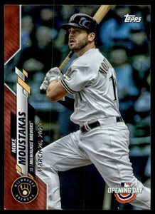 2020 Topps Opening Day Red Foil #5 Mike Moustakas