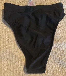Xhilaration Juniors Size XS Black High Waist Cheeky Bottom Brief NWT - Bild 1 von 4