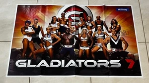 Anthony Koutoufides Australia Gladiators Poster 7 Herald Sun Carlton Hand Signed - Picture 1 of 16