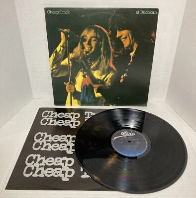 Cheep Trick at Budokan Vinyl LP 1979 with Insert Booklet FE 35795 - Image 1 of 4