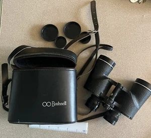 Vintage Bushnell  Binoculars 7 x 35 By Banner W/ Black Case - Picture 1 of 4