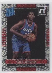 2014-15 Panini Donruss Rated Rookies Swirlorama Joel Embiid #203 Rookie RC