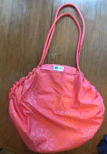 Chic Tots Blanket Bag Cozy Blanket Bag Pink Orange Yellow Shoulder Bag/Blanket - Picture 1 of 11