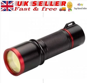 Eureka Mega Beam Power Torch Led 320 Lumens Black - Picture 1 of 5