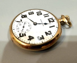 Hamilton 956 Gr. 16, 17 Jewels Gold Filled Taschenuhr um 1922 - Bild 1 von 12