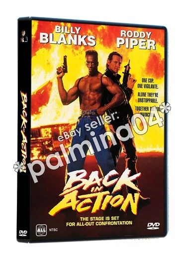 BACK IN ACTION (1994) DVD-MOD Billy Blanks Roddy Piper REGION 1 NTSC RARE! - Image 1 of 1