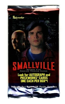 INKWORKS 2006 2007 SMALLVILLE SEASON 5 FACTORY SEALED PACK LAST ONE - Image 1 of 2