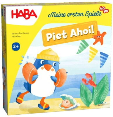 HABA Mitbringspiel Gedächtnisspiel Meine ersten Spiele Piet ahoi! 2012217001 - Bild 1 von 4