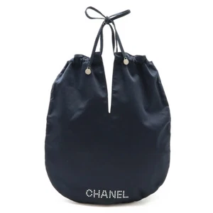 CHANEL logo drawstring multi-purpose pouch accessory case makeup #12470538 - Picture 1 of 9