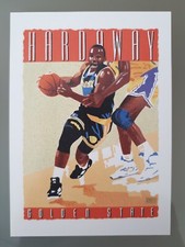 1991-92 NBA Hoops Tim Hardaway Team Card #511 Golden State Warriors Basketball
