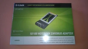 New D-Link DFE-690TXD 10/100Mbps Notebook Cardbus Adapter - Picture 1 of 3