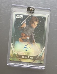 Star Wars Signature Series 2021 Daniel Logan As Boba Fett Auto Card