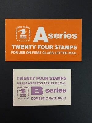 US 1978 BK133 "A" Series, 1981 BK136 "B" Series, Open, Sealed Booklets MNH - Image 1 of 4